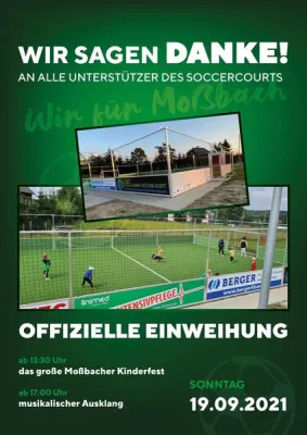 Bauprojekt Soccercourt im Jahr 2021