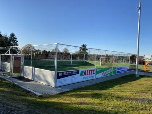 Bauprojekt Soccercourt im Jahr 2021