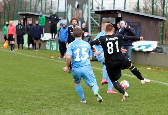 11. ST: SV Moßbach - 1. FC Greiz 1:0 (0:0)