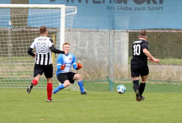 15. ST: SV Jena-Zwätzen - SV Moßbach 1:1 (1:1)