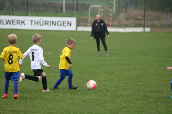 Bambinispiel JFC SO - SVM am 25.04.2022 in Oppurg