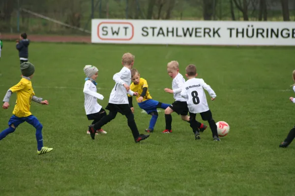 Bambinispiel JFC SO - SVM am 25.04.2022 in Oppurg