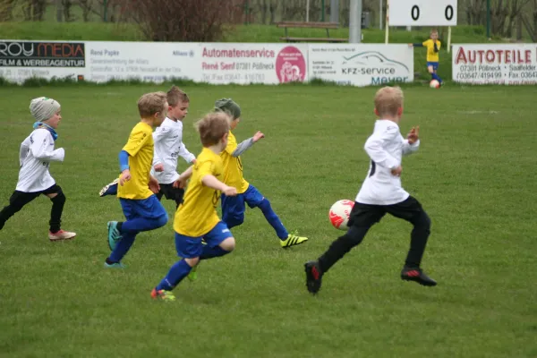 Bambinispiel JFC SO - SVM am 25.04.2022 in Oppurg