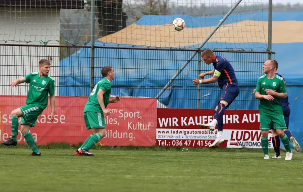 20. ST: SV Moßbach II - TSV 1898 Oppurg 1:4 (0:3)