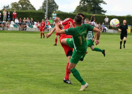 2. ST: SV Moßbach - SV 08 Rothenstein 1:4 (1:3)