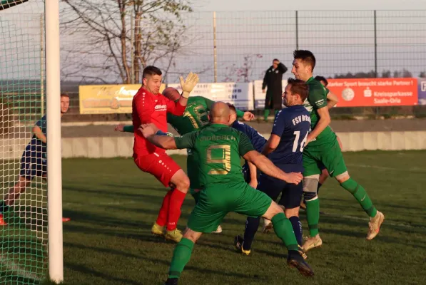 11. ST: SV Moßbach - FSV Orlatal 1:0 (0:0)