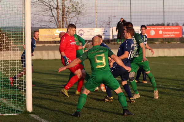 11. ST: SV Moßbach - FSV Orlatal 1:0 (0:0)