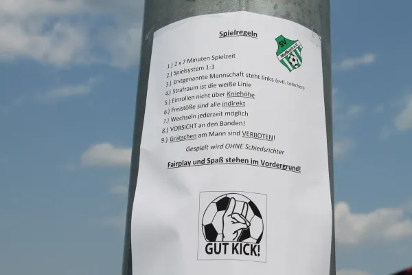 1. KRS-Soccercup in Moßbach am 09.07.2023