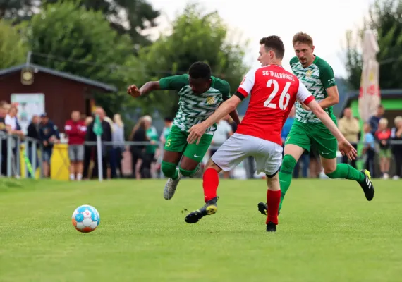 1. ST: SV Moßbach - SG Thalbürgel 5:5 (3:4)