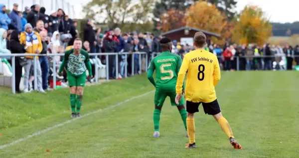 11. ST: SV Moßbach - FSV Schleiz II 3:3 (1:1)