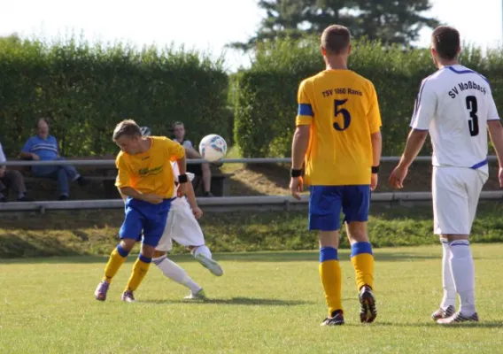 1. Spieltag SV Moßbach : TSV 1860 Ranis