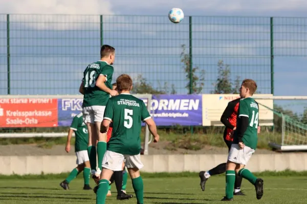 7. ST: SG SV Moßbach - Grün-Weiß Stadtroda II 4:1