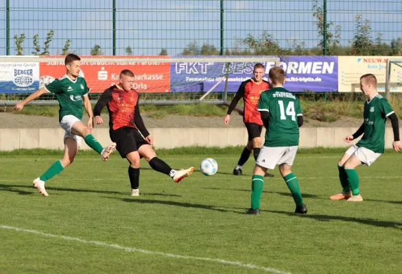 7. ST: SG SV Moßbach - Grün-Weiß Stadtroda II 4:1