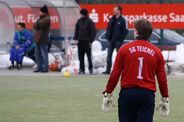 Vorbereitungsspiel SG Traktor Teichel : SV Moßbach