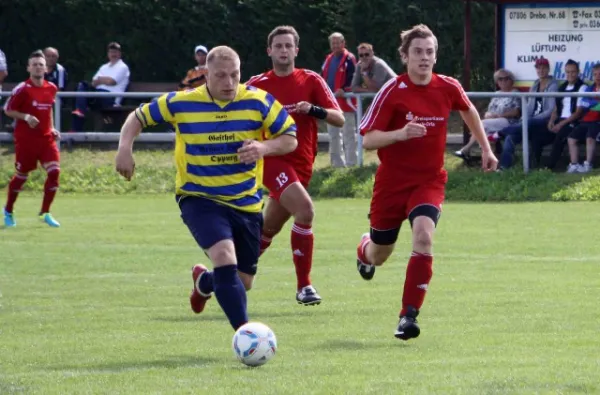1. Spieltag SV Moßbach : TSV 1898 Oppurg