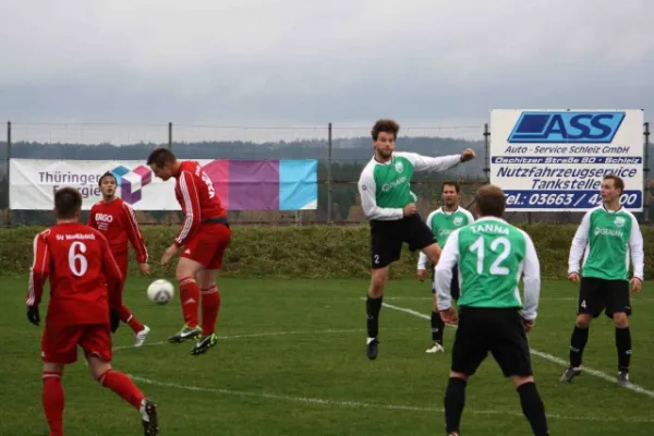 14. Spieltag SV Moßbach : SV Grün Weiß Tanna