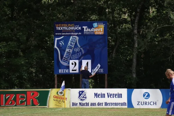 10.08.2019 Blau-Weiß Greiz vs. SV Moßbach