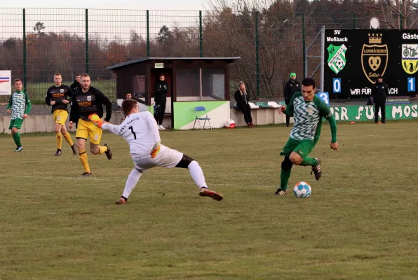 27.11.2022 SV Moßbach vs. FSV Schleiz II