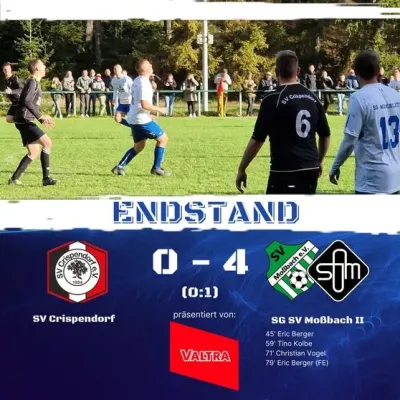22.10.2023 SV Crispendorf vs. SG SV Moßbach II
