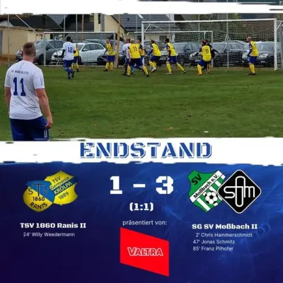 11.11.2023 SG Ranis/Krölpa II vs. SG SV Moßbach II
