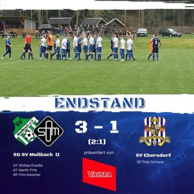 30.03.2024 SG SV Moßbach II vs. SV 1990 Ebersdorf