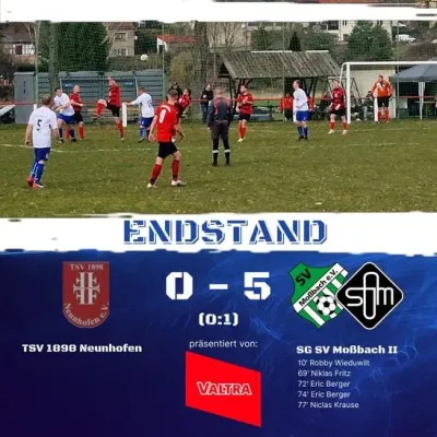 10.03.2024 TSV 1898 Neunhofen vs. SG SV Moßbach II